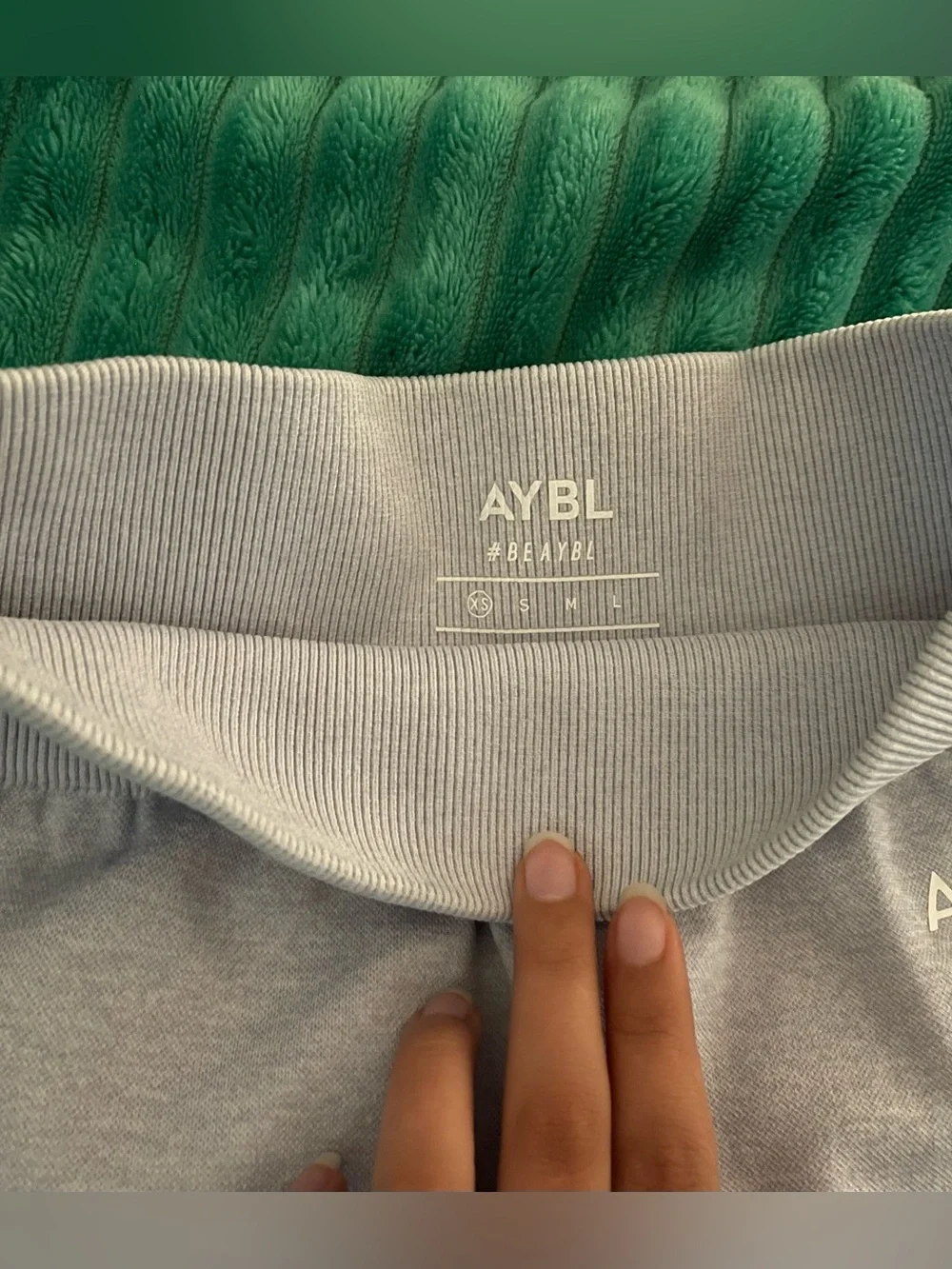 AYBL Seamless Leggings in Ice Blue